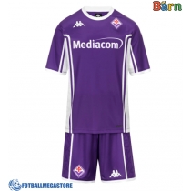 Fotballdrakt Barn Fiorentina Hjemmedraktsett 2025-26 Kortermet (+ Korte bukser)